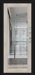 Дверь Флэт/BChrome Almon/Cappuccino Melinga BR6169 фото